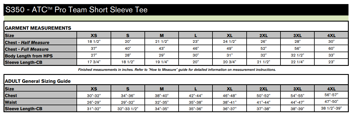 Pre-Order 2025 ATC™ PRO TEAM SHORT SLEEVE YOUTH, MENS and LADIES SIZES (VEE Neck) - Image 2