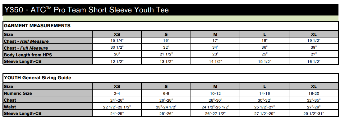 Pre-Order 2025 ATC™ PRO TEAM SHORT SLEEVE YOUTH, MENS and LADIES SIZES (VEE Neck) - Image 6