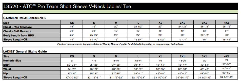 Pre-Order 2025 ATC™ PRO TEAM SHORT SLEEVE YOUTH, MENS and LADIES SIZES (VEE Neck) - Image 4
